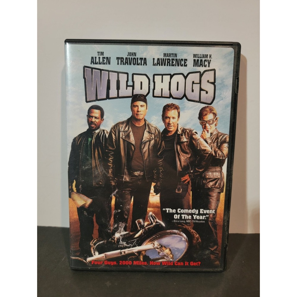 Wild Hogs DVD 2007 Comedy Tim Allen John‎ Travolta Martin Lawrence